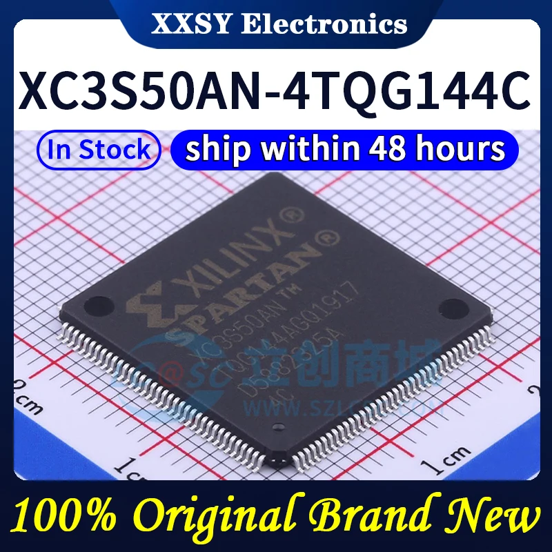 XC3S50AN-4TQG144C, высокое качество, 100% оригинал, новинка