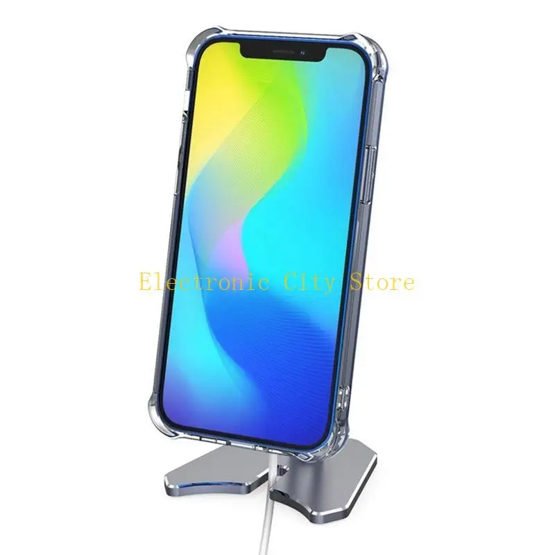 

Aluminum Holder Foldable Tabletop Phone Stand Bracket Heavy Duty HU8D