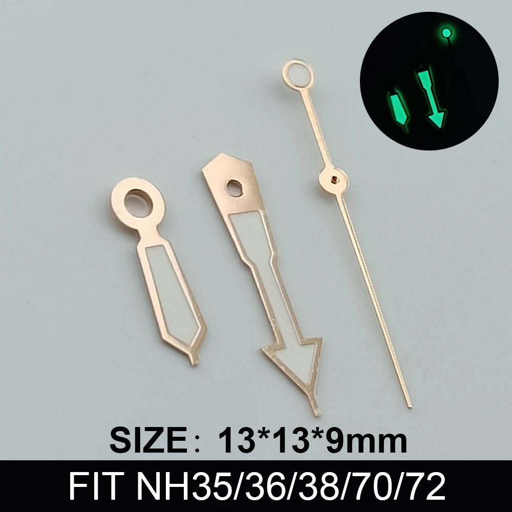 NH35 NH36 Green Luminous Watch Hands for Automatic Movement watch accessories Watch Parts For Wristwatches