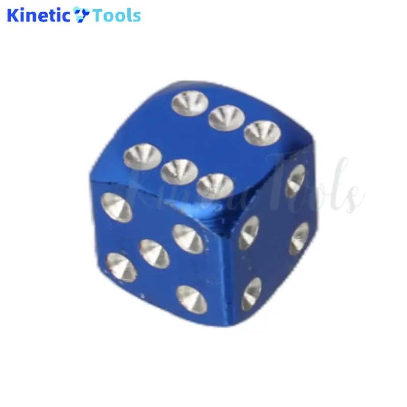 Aluminium Dobbelstenen Ventieldopjes Geanodiseerd Velg Band Stem Covers Universele Auto luchtkleppen stofdicht Covers