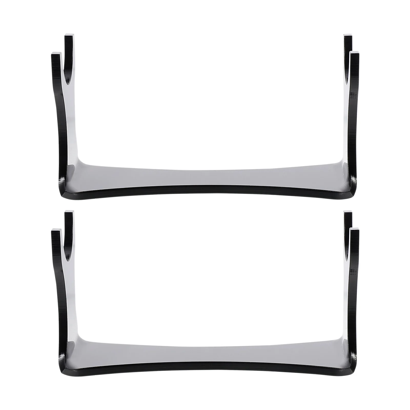 

2pcs Light Rack Acrylic Material Desktop Display Stand Toy Sword Organizer Storage Hanger Holder Equipment Bracket