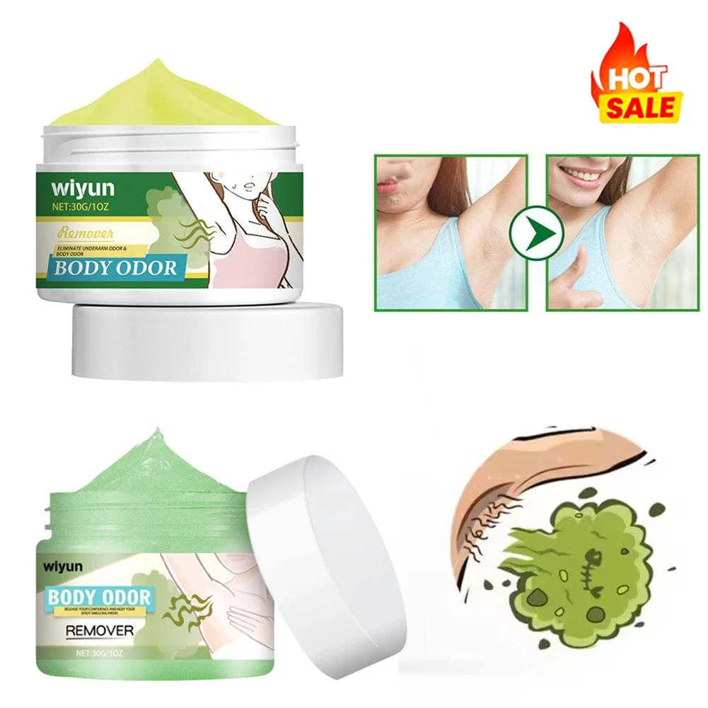 

Natural Extract Plant Underarm Deodorant Cream Summer Deodorant For Sweat Odor Removal Bad Smell Treatment Lasting Refreshing