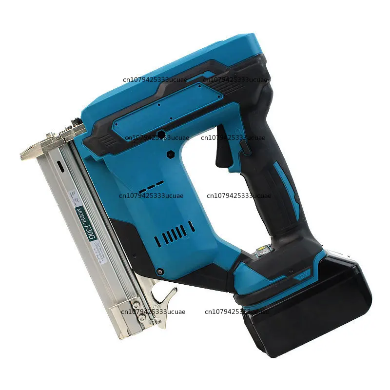 Wireless Lithium Battery Electric Nail Gun Single Shot Automatic  Woodworking Code  Straight Nail Gun
