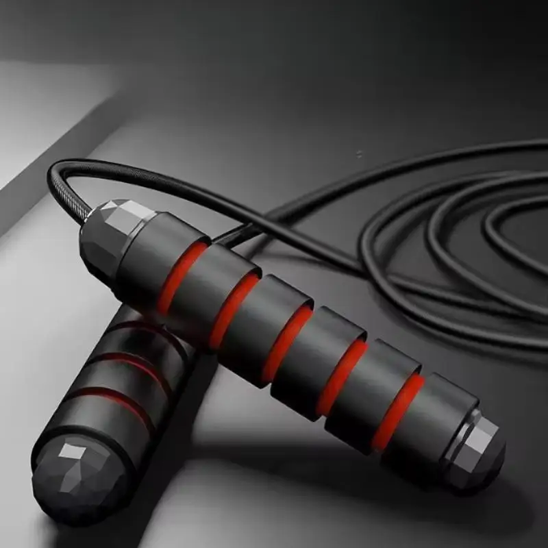 1 Set Anti-Tangling Steel Wire Jump Rope Adjustable For Skipping Fitness Workout Home Sport Training Equipment