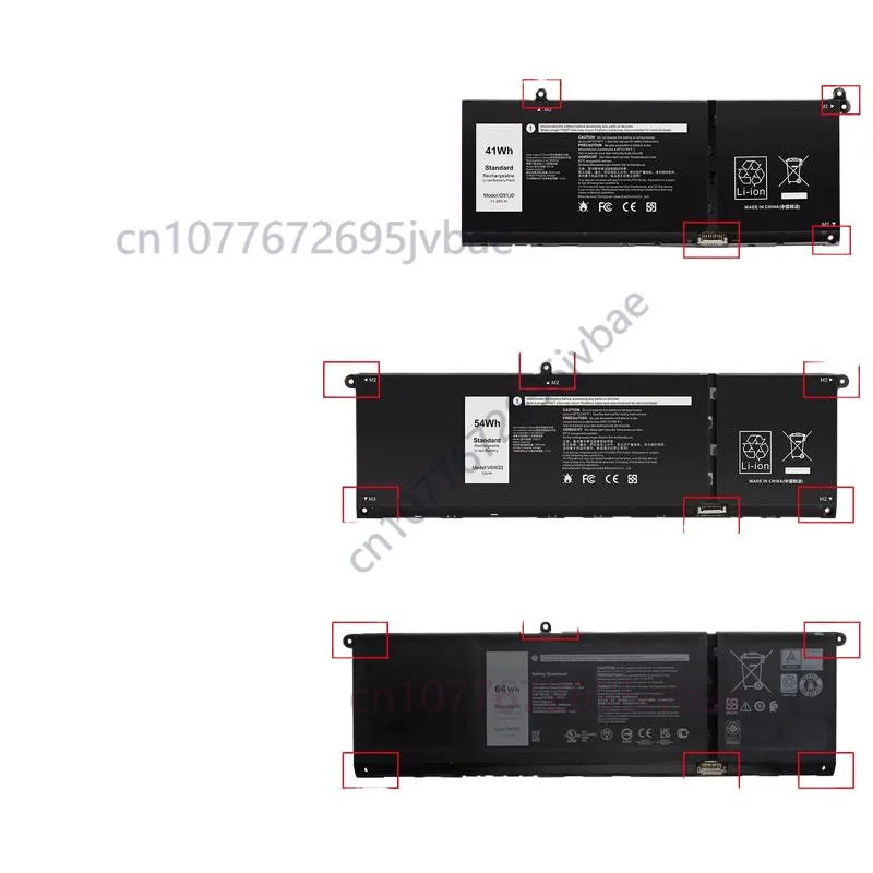 Batería G91J0 para Dell Latitude 3320 3420 3520 Inspiron 15 3515 3511 3520 5410
