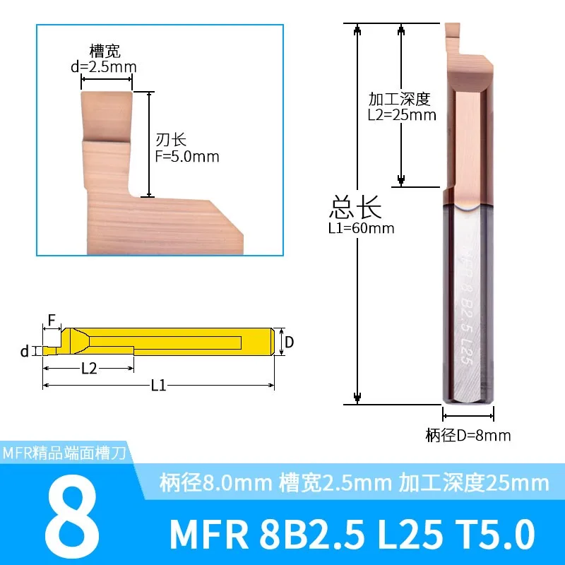 MVR MFR MFL end groefsteken groefsteken Saai Tool Draaien Draaibank Groef Cutter Wolfraamcarbide Legering Bar End Draaibank Turing Tool