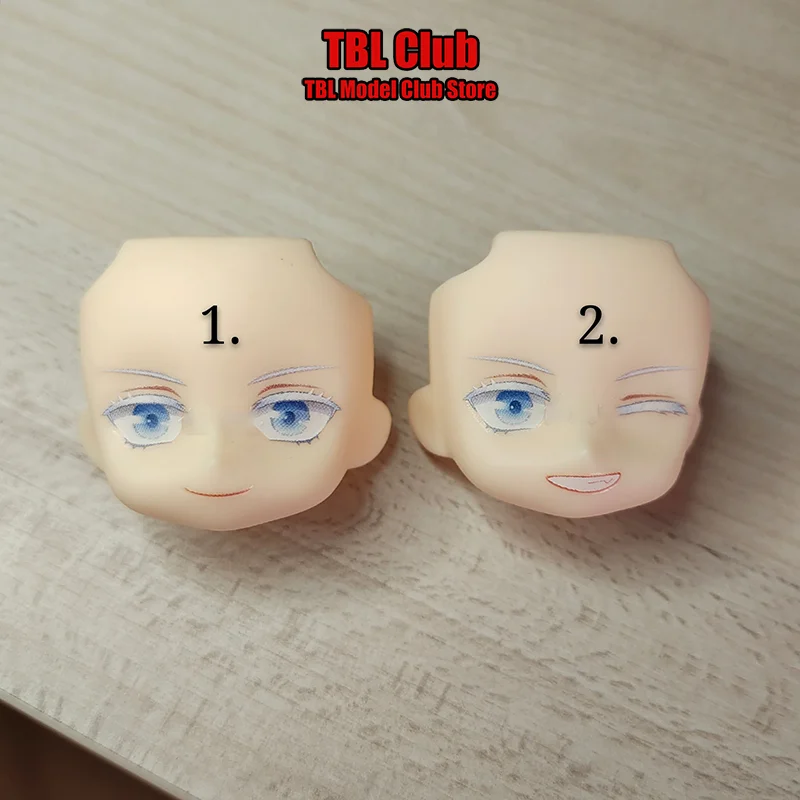 

Gsc Doll Replace Face OB11 Head Split Accessory 1/12 Scale Jujutsu Kaisen Gojo Satoru Anime For 6-inch Action Figure Soldier
