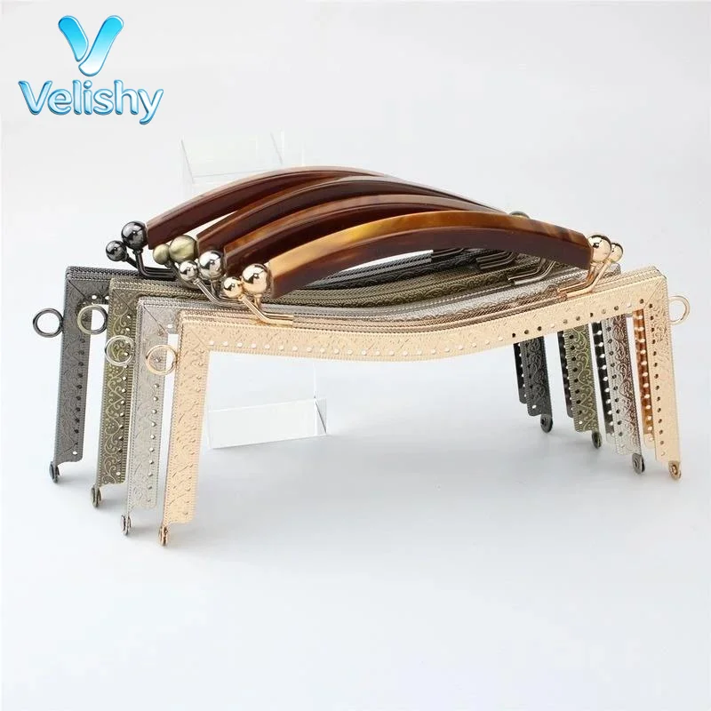 Mini Metal Purse Frame Kiss Clasp Bag Hardware Vintage Purse Clasp Frame Bag Kiss Clasp Lock DIY Craft