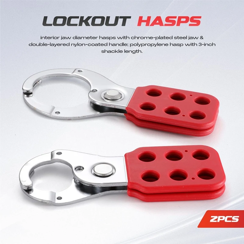 مجموعة قفل كهربائية ، قفل عالمي متعدد الأقطاب ، مجموعة أقفال ، مشبك ، علامات Lotolockout