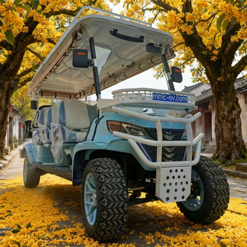 سعر المصنع المنخفض جودة عالية 2 4 6 8 مقاعد 48/60/72 فولت 4000/5000/7500 واط عربة جولف كهربائية للنادي