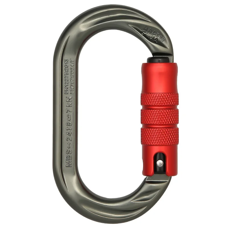 

Be suitable for main lock Mountaineering Crossing zipline Equipment Outdoor climbing main lock