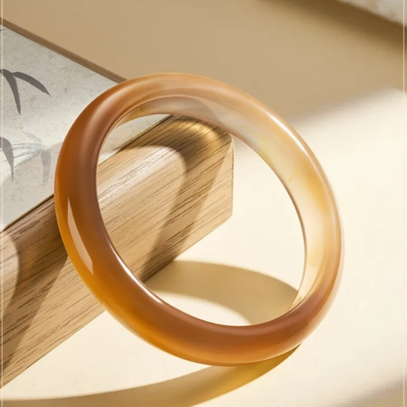New Ice-through Agate Bracelet, Popular Daily Warm Jewelry