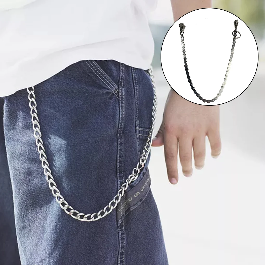 

Trousers Chains. Fashion HipHop Key Ring Waist Pants Chain Accessories