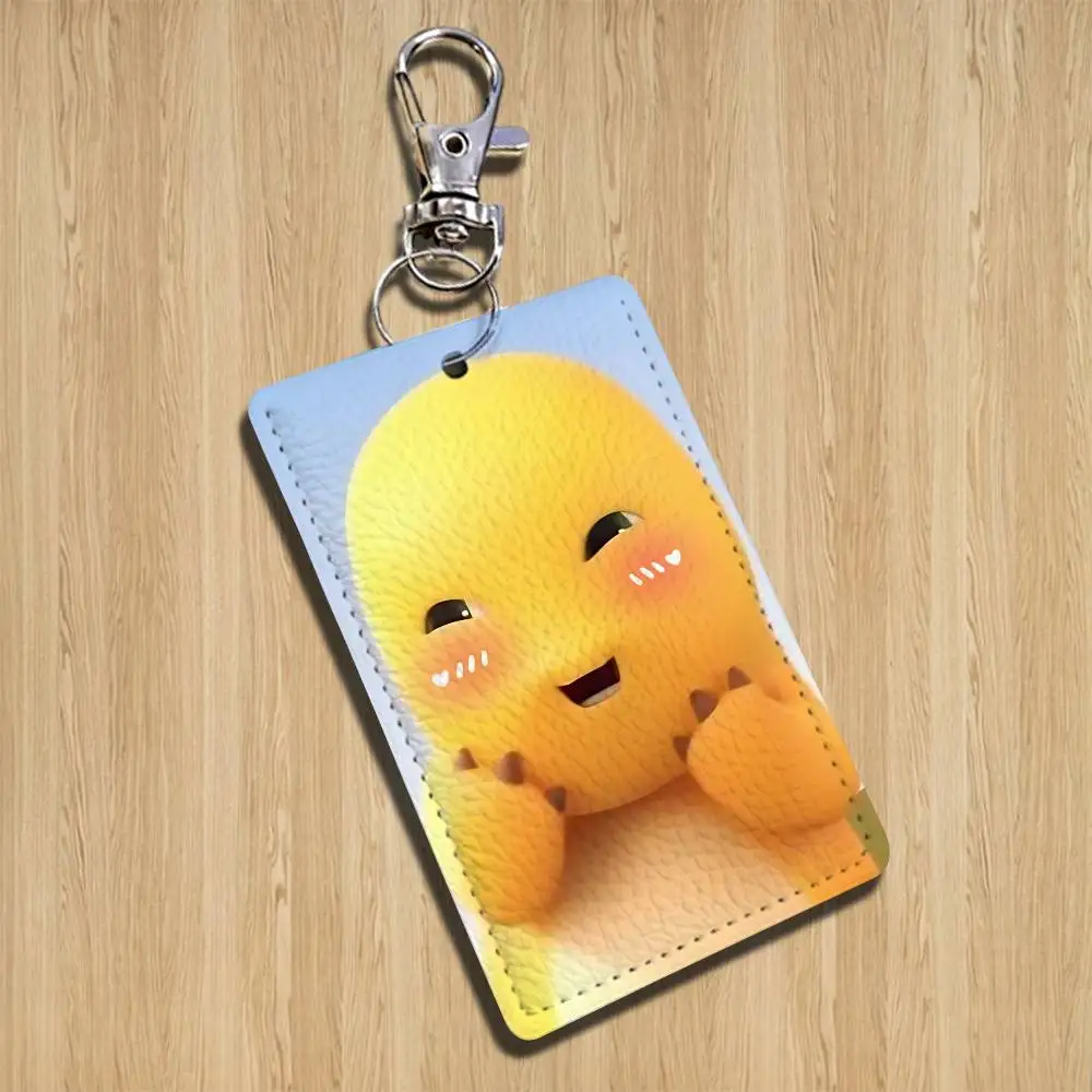 سلسلة مفاتيح كرتونية لطيفة على شكل شخصية N-Nailong، قلادة أنيمي عصرية، حافظة بطاقات للحقيبة وبطاقة الهوية وبطاقة الحافلة، تصميم لطيف للبالغين