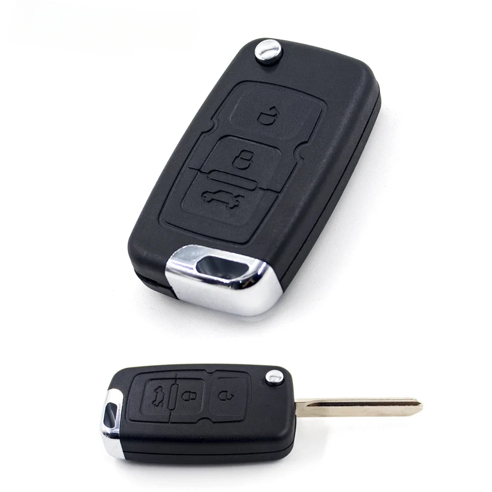 3 Button Car Remote Flip Key Fob Shell Case For Geely Emgrand 7 EC7 EC715 EC718 Geely Emgrand 7-RV EC7-RV EC715-RV EC718-RV