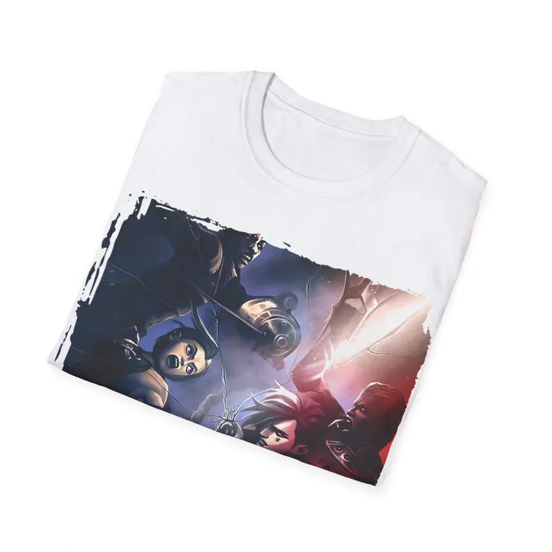 Unisex Gaming shirt Jinx Vi Caitlyn Ambessa Sevika Ekko / Softstyle T-Shirt