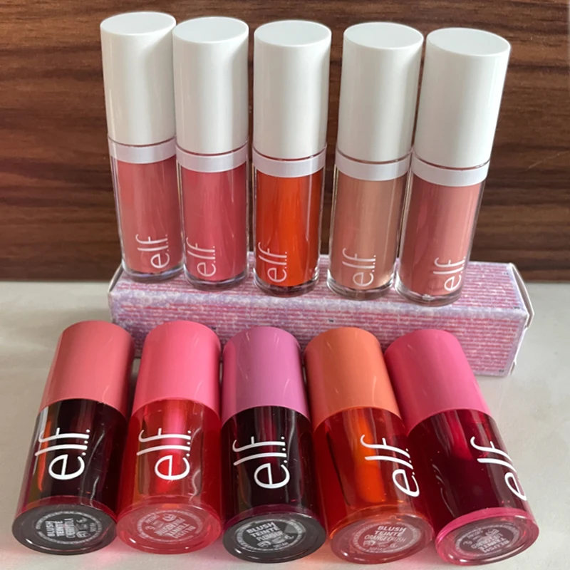 Hot Elf Brand Latest Style Multicolored Liquid Powder Blusher Highlight Contour Stick Long-Lasting Natural Cheek Series Products
