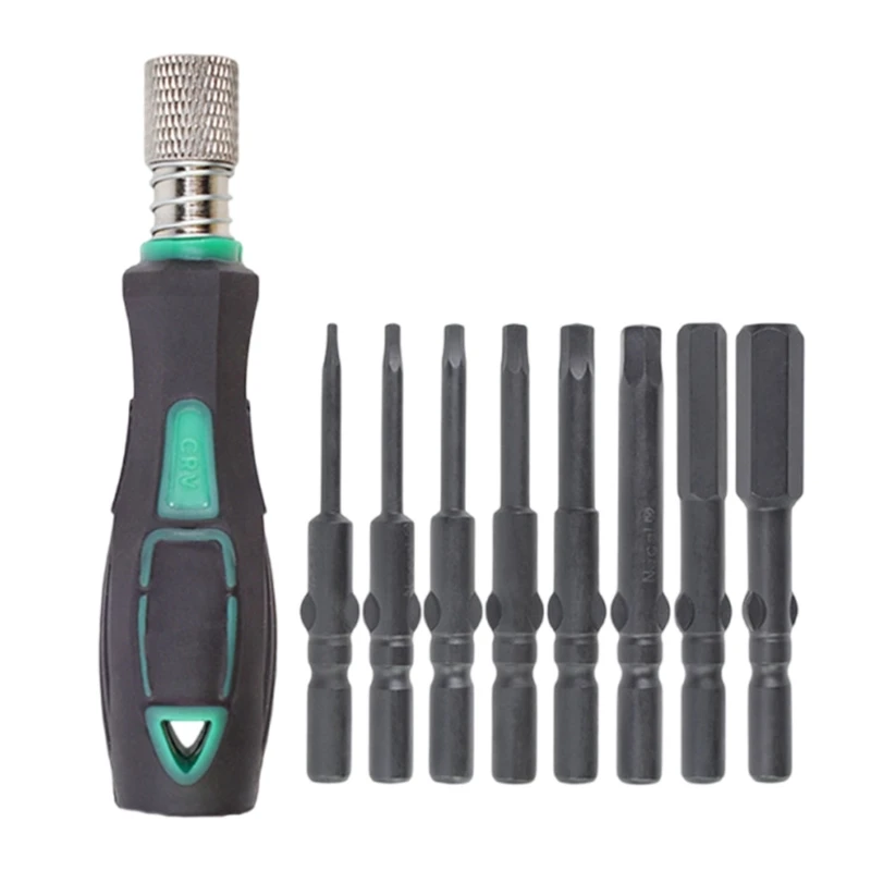 Professional Electric Screwdriver Bit 5mm Round Shanks 60mm Length Steel Sturdy Screwdriver Bit