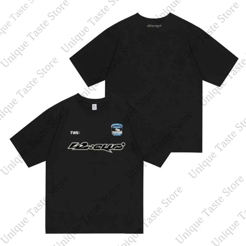 TWS T Shirt 2026 TWS 2ND FANMEETING 42:CLUB T-shirt SHINYU DOHOON Fans Clothes Men Women Summer Cotton Short Sleeve Tee Tops