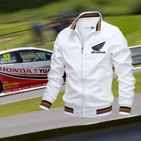 3463 Honda Logo Men's Motorcycle, Honda Jacket, Motorcycle Racing Team Customized Pilot Windproof Jacket