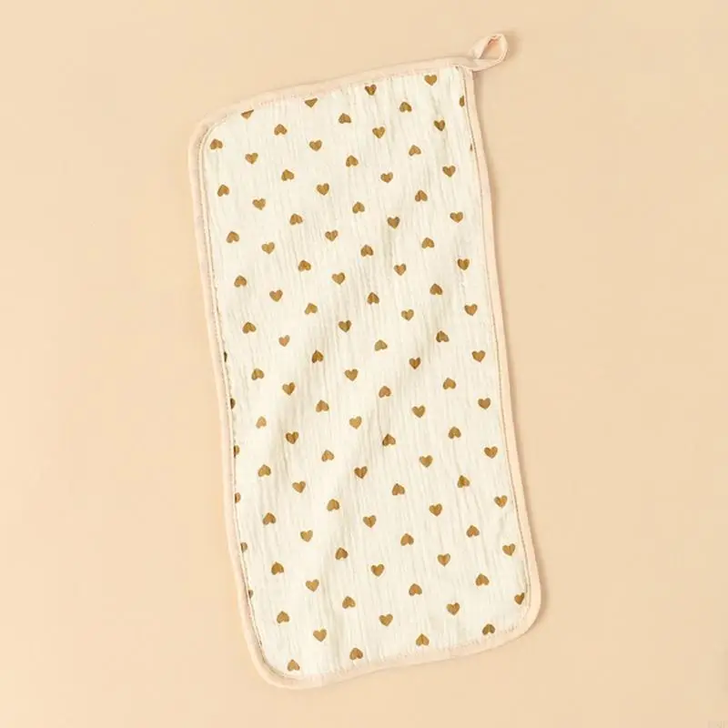 

19QF Set of 1 or 2pc Baby Feeding Bib Soft and Absorbent Infant Saliva Towel Cotton