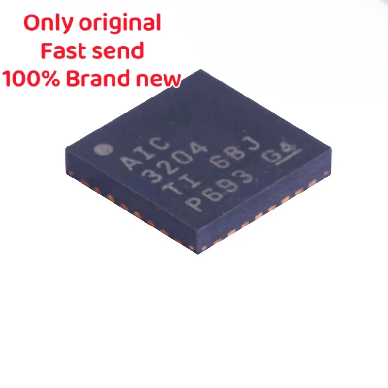 

10PCS 100% New AIC3204 TLV320AIC3204 TLV320AIC3204IRHBR QFN-32 Chipset