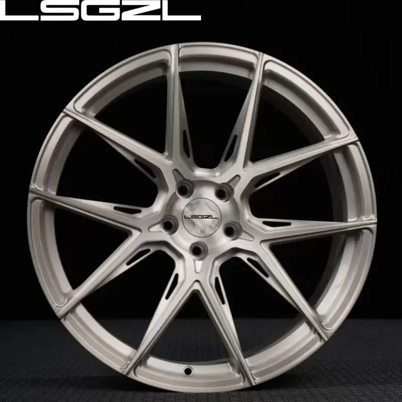 i LSGZL Brush Gold Forged 5x112 5x120 6x139.7 18 20 21 22 24 26 Inch Alloy Monoblock Wheels for RS4/5 F8X M3/4