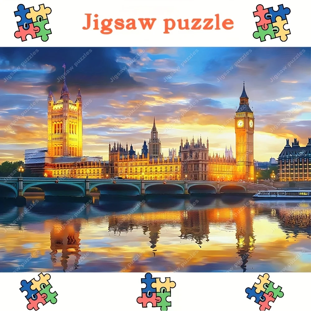 2000/1314/1000//520pcs,Jigsaw Puzzles,Family Fun Adult Puzzle,Portable Cuboid DIY Art Decor,DIY Puzzles, High Quality Paper, W