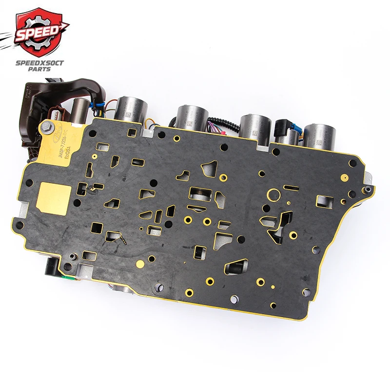8F24 8F35 8-Speed وحدة التحكم في ناقل الحركة الأوتوماتيكي صمام التحكم في دائرة الزيت الجسم مع الملف اللولبي وتسخير الأسلاك لفورد