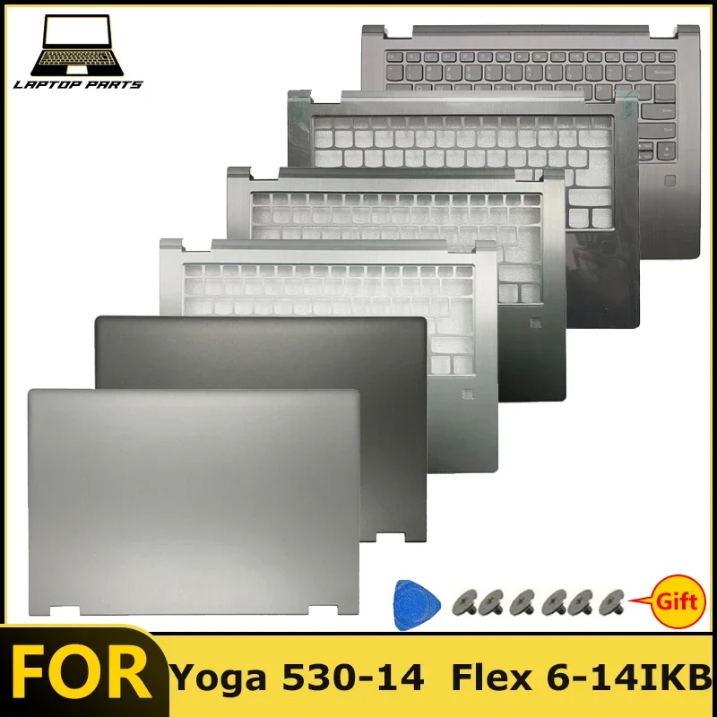 NEW For Yoga 530-14 Flex 6-14IKB Laptop LCD Back Cover/Top Shell Palm Rest/Upper Case combination keyboard