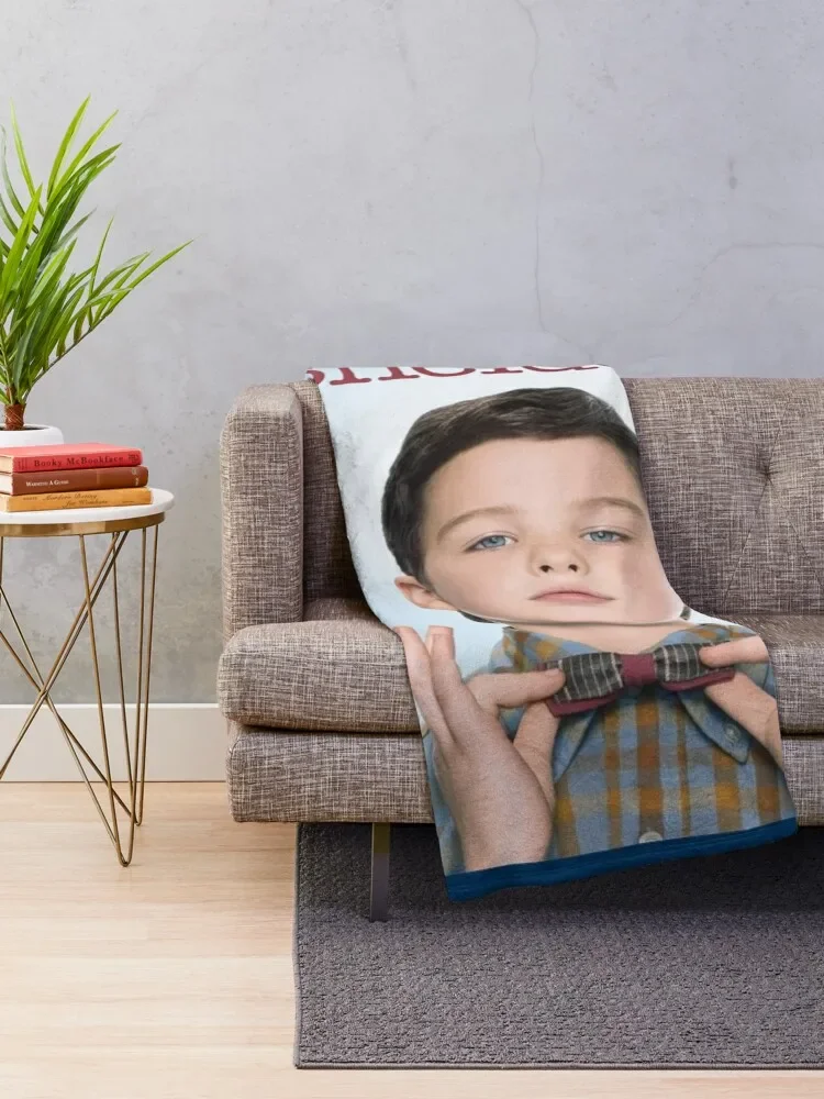 Young Sheldon Throw Blanket Bed Sleeping Bag Designers Blankets Sofas Of Decoration Blankets