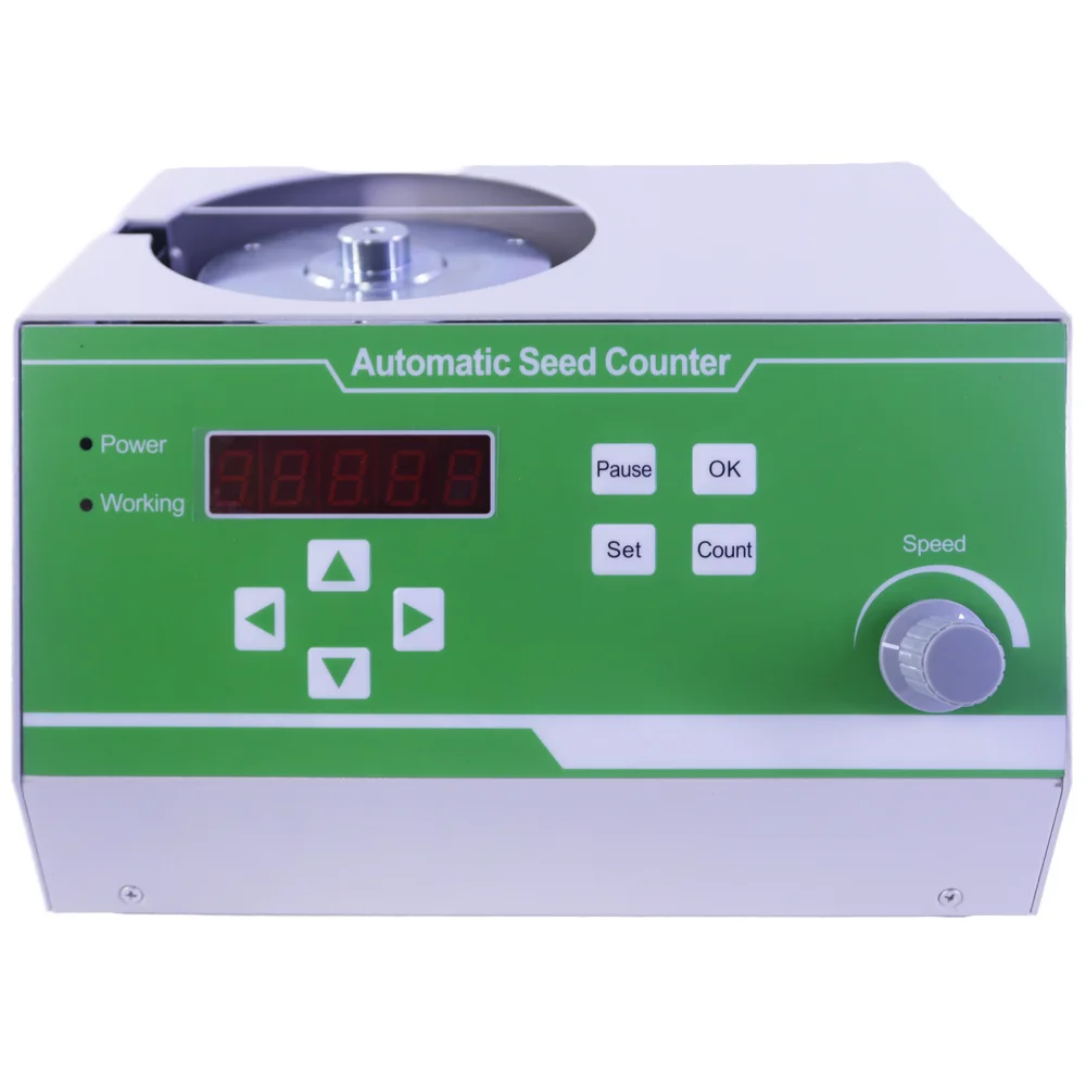 SLY-C Benchtop Seeds Counter Machine Automatic Seed Counter Rice Corn Seeds Quantity Counter Automatic