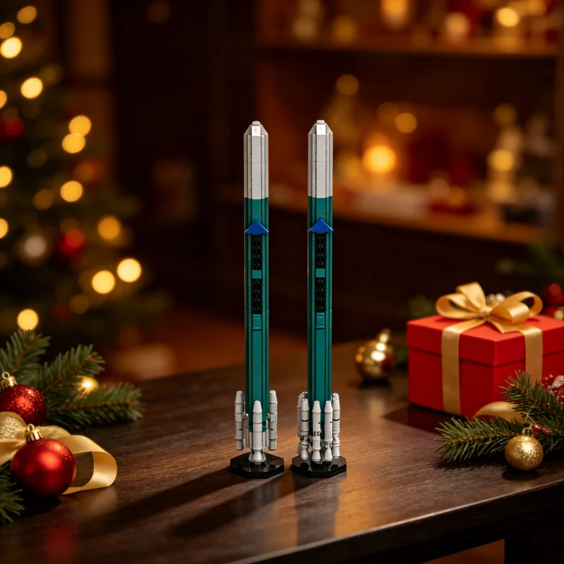 468pcs MOC Delta Series Saturn V Scale Space Model Building Blocks Christmas Gift Toy Architecture Collection Display Education