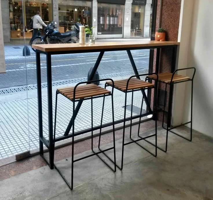 Latest Dining Club Custom Indoor Wooden Shop Hot Dinner Coffee Restaurant Bar