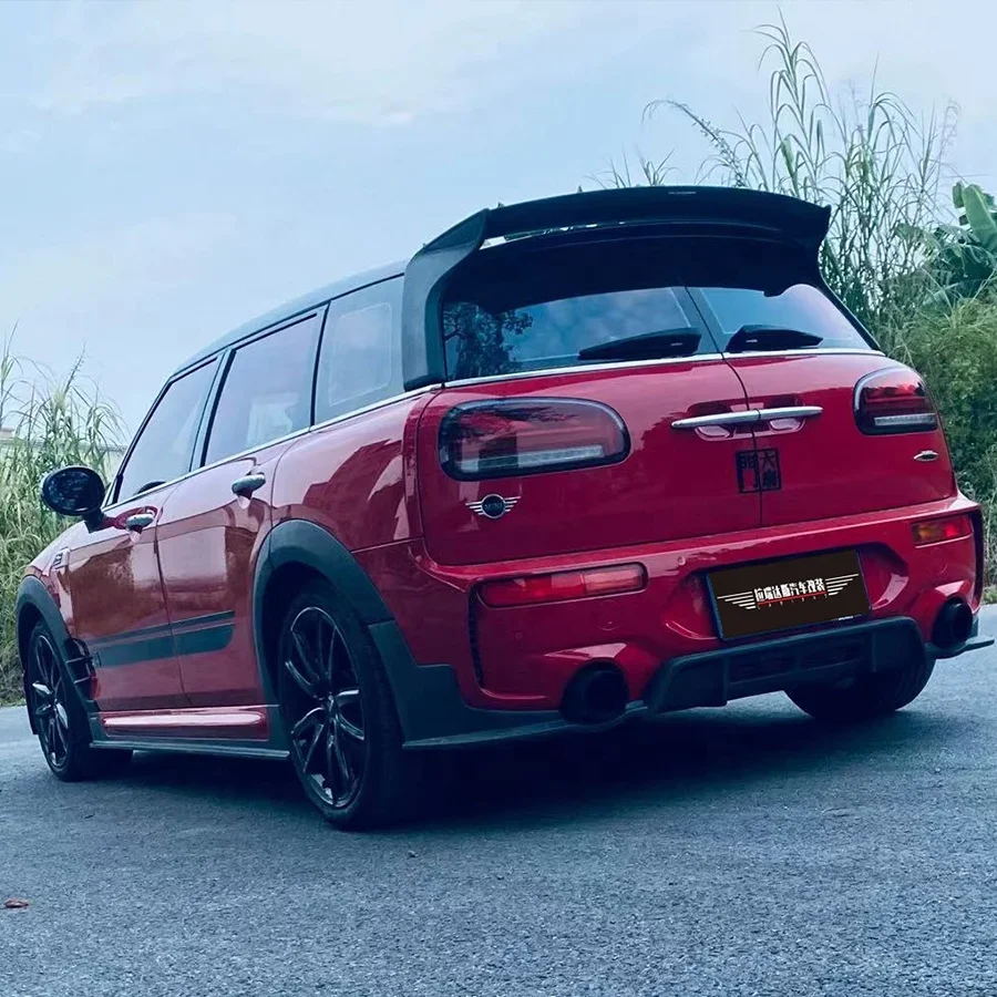 جديد ألياف الكربون طقم الجسم MINI JCW CLUBMAN F54 الجبهة الشفاه الجانبية التنانير الخلفية الناشر اكسسوارات السيارات