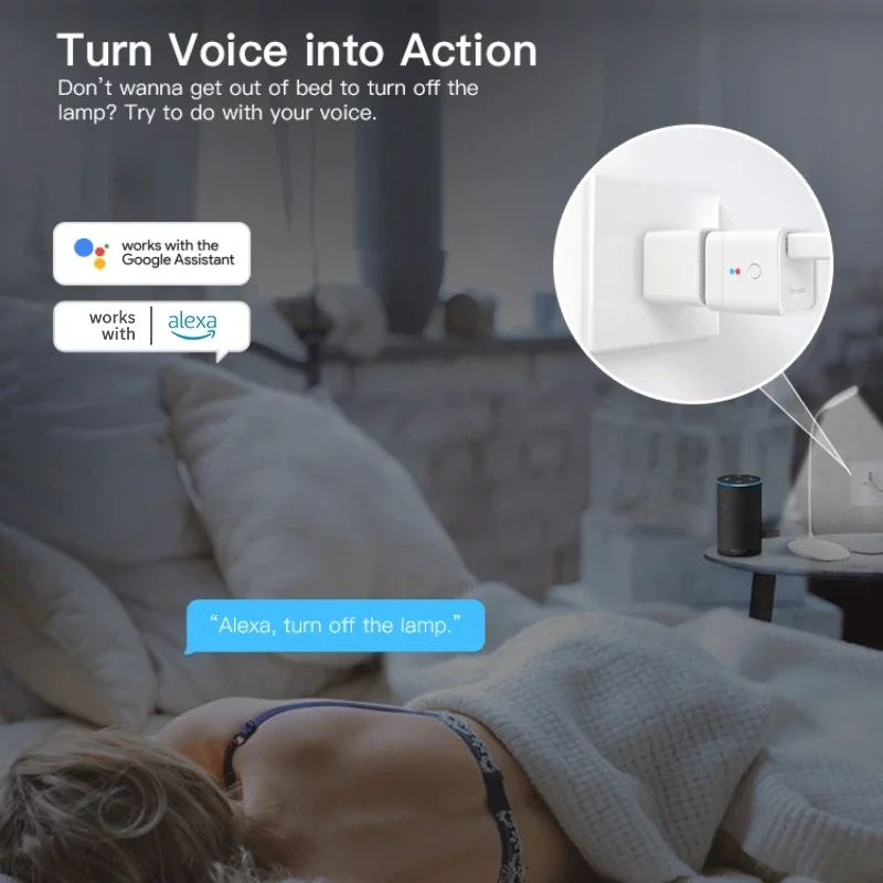 SONOFF-Adaptateur micro USB 5V, prise Wifi, synchronisation intelligente, prise de charge, contrôle de l'application EWelink, fonctionne avec Alexa Google Alice Home Assistant