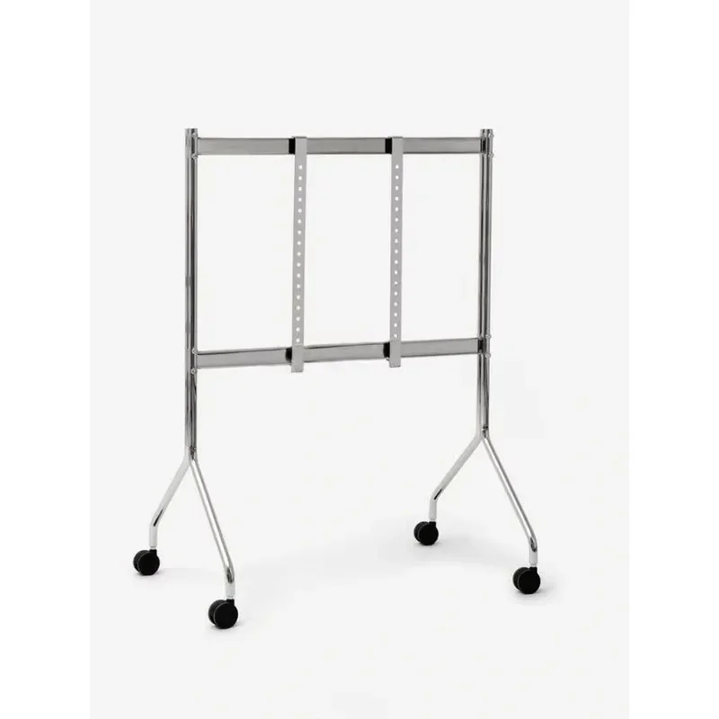 FY Wheeled Mobile TV Floor Stand Universal Adjustable Trolley Bracket for 32-75 Inch LCD LED Screenoom