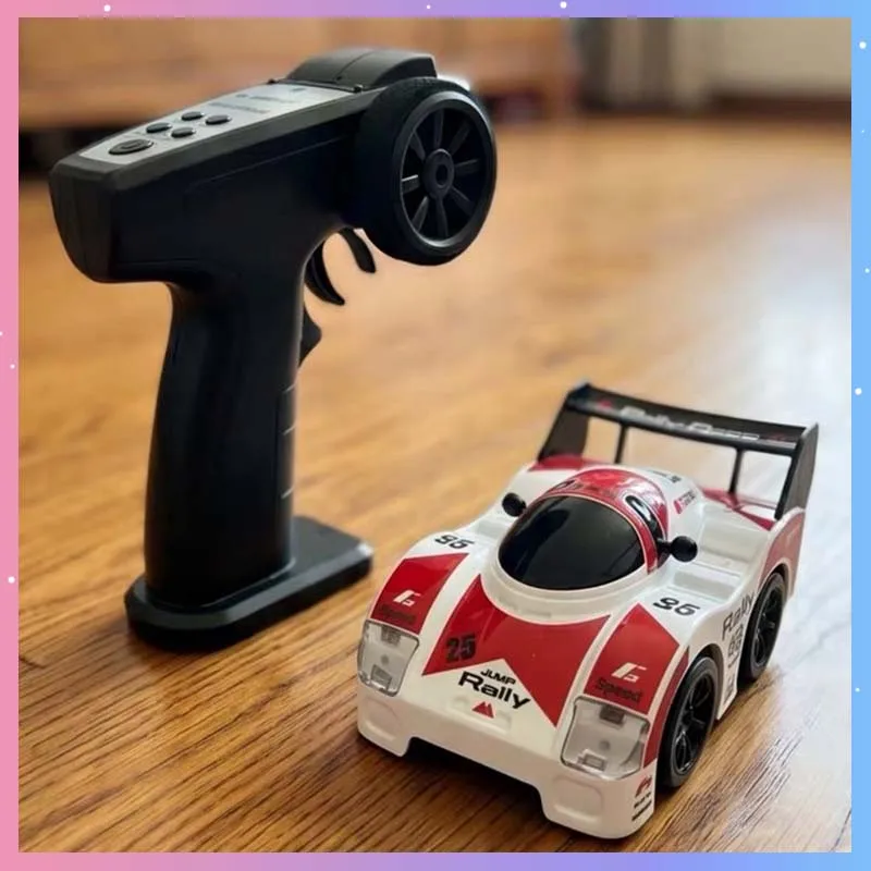 

RC Toy 2.4G 4WD Mini Drift Racing Remote Control Car Truck Simulation Model Car With Light Desktop Racing Car Adult Men Gift