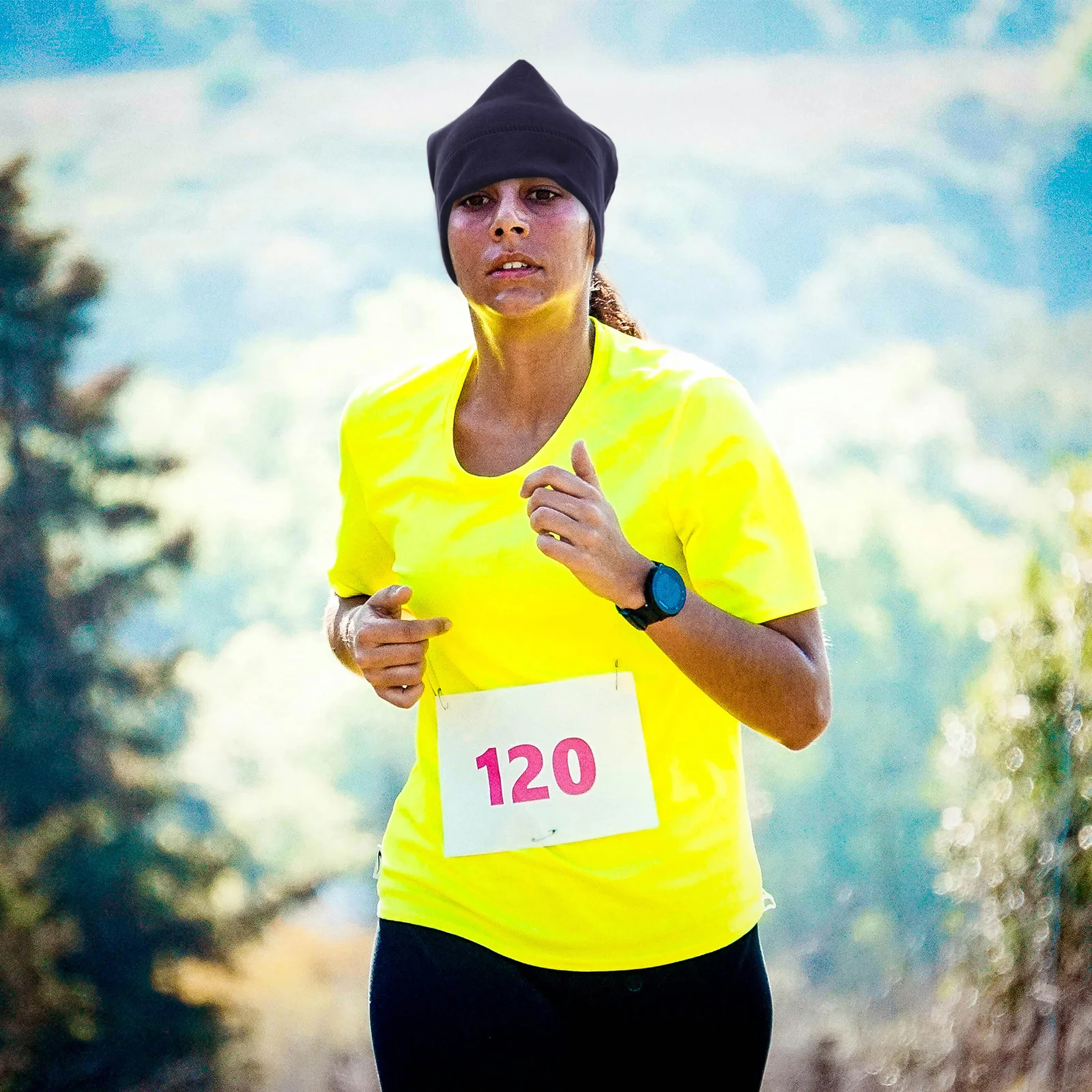 2Pcs Warm Cold Weather Beanie Hat Thermal Cap Windproof for Outdoor Sports Cycling Skiing Running Men Women Cold Weather Hat