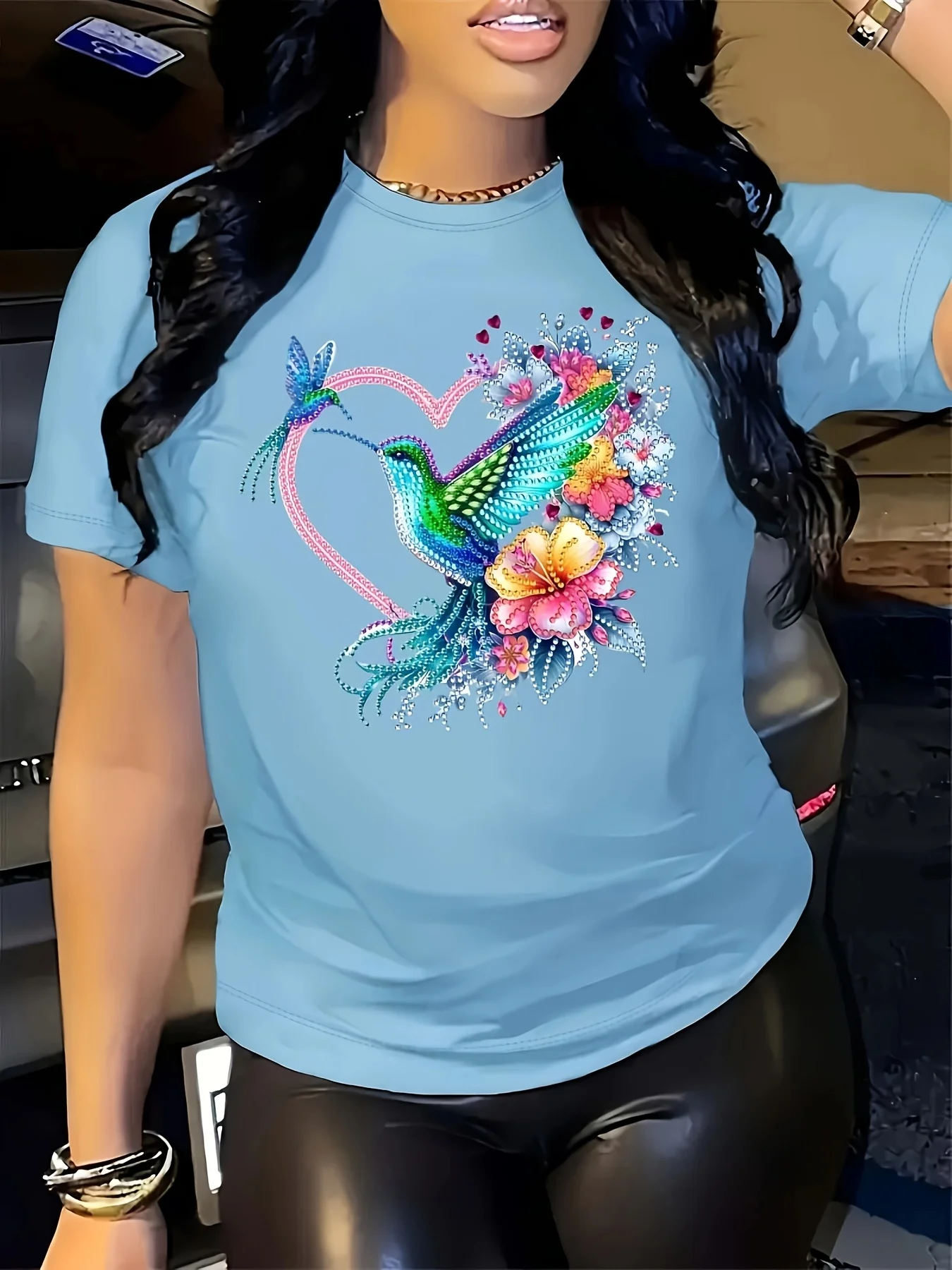 Thumbnail 3 - #74 Trending Womens Graphic Print Tees Right Now