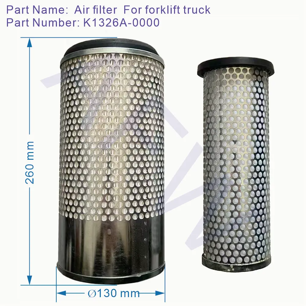 Air filter ，K1326A-0000，For diesel engine parts