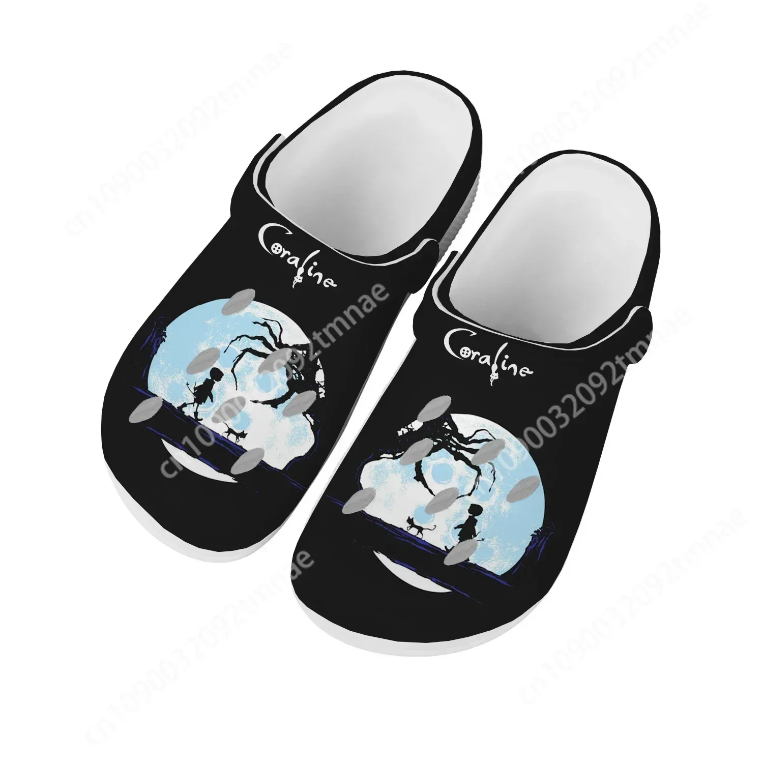 

Coraline The Secret Door Home Clogs Mens Womens Youth Boys Girls Sandals Shoes Garden Custom Made Shoes Beach Hole Slippers