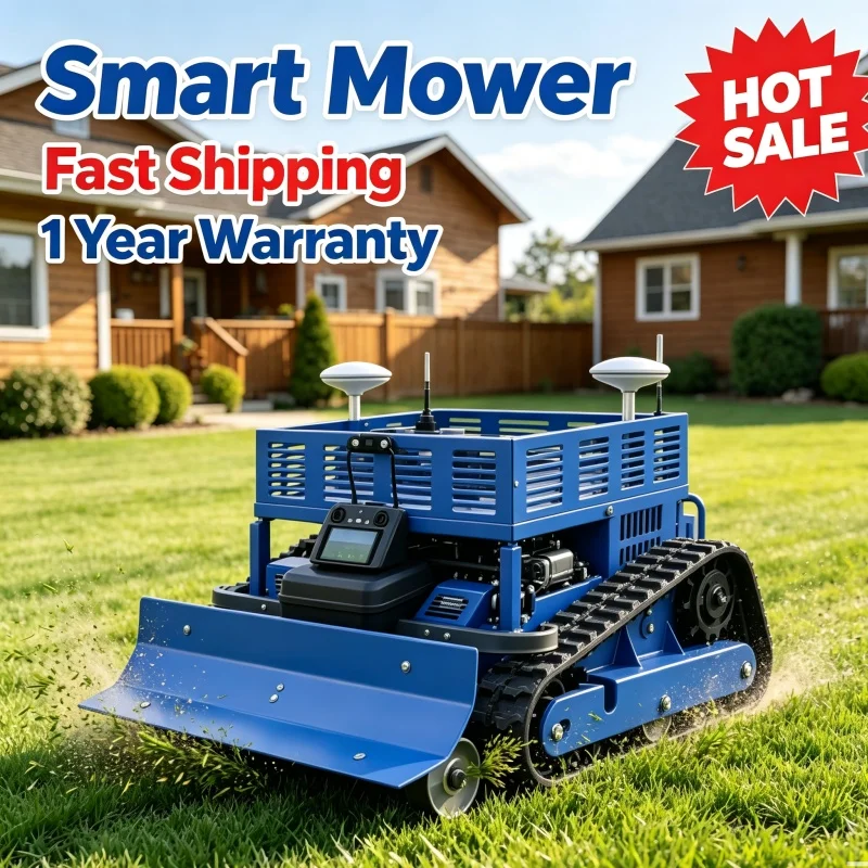 Customized Wholesale Price Smart Lawn Mower Robot Zero Turn Lawn Mower Auto Grass Cutting For Villa Yard Lawn