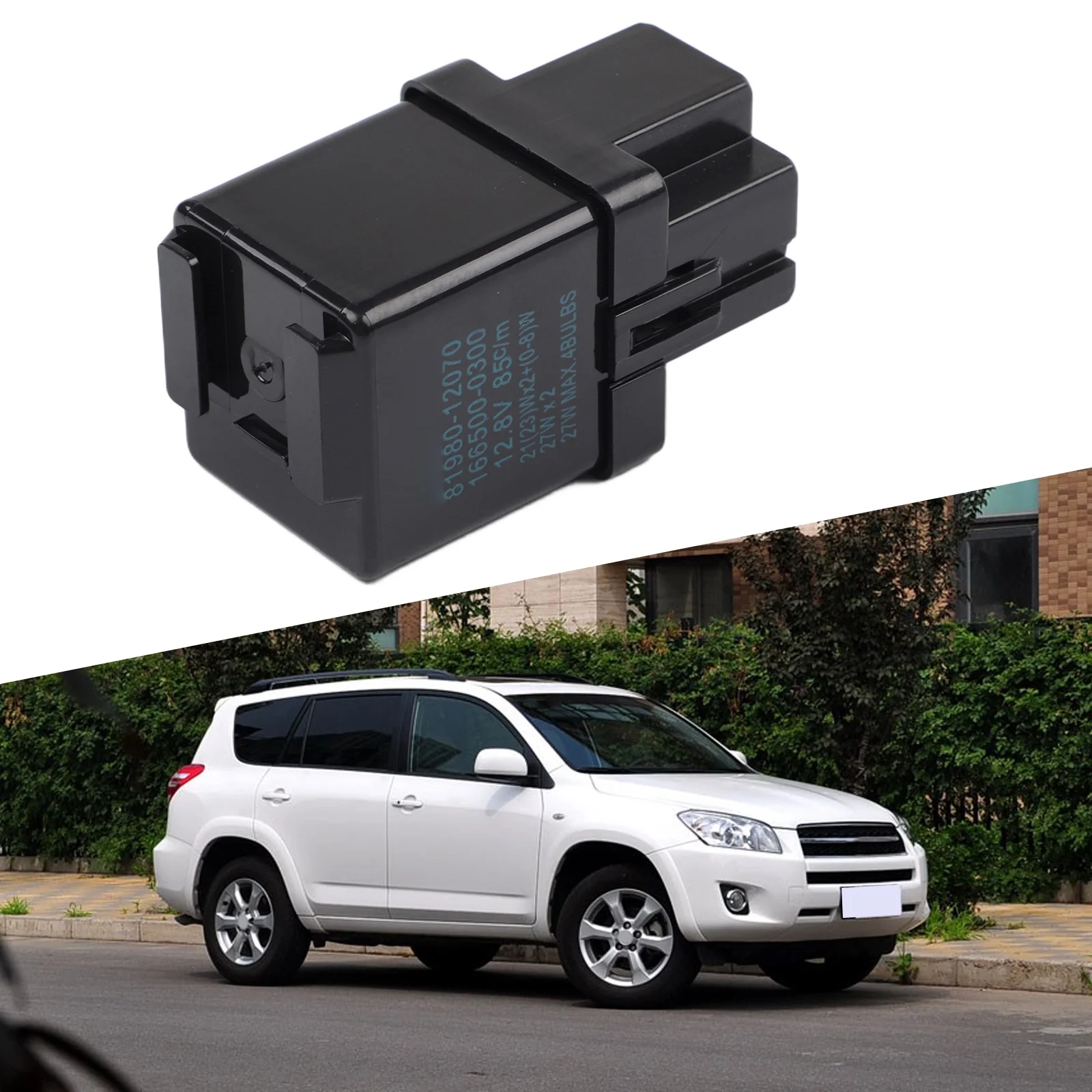 Flasher Turn Signal Hazard 3 Prong Relay Indicator Flashing Relay For Toyota 81980-12070 Car Replacement Accessories