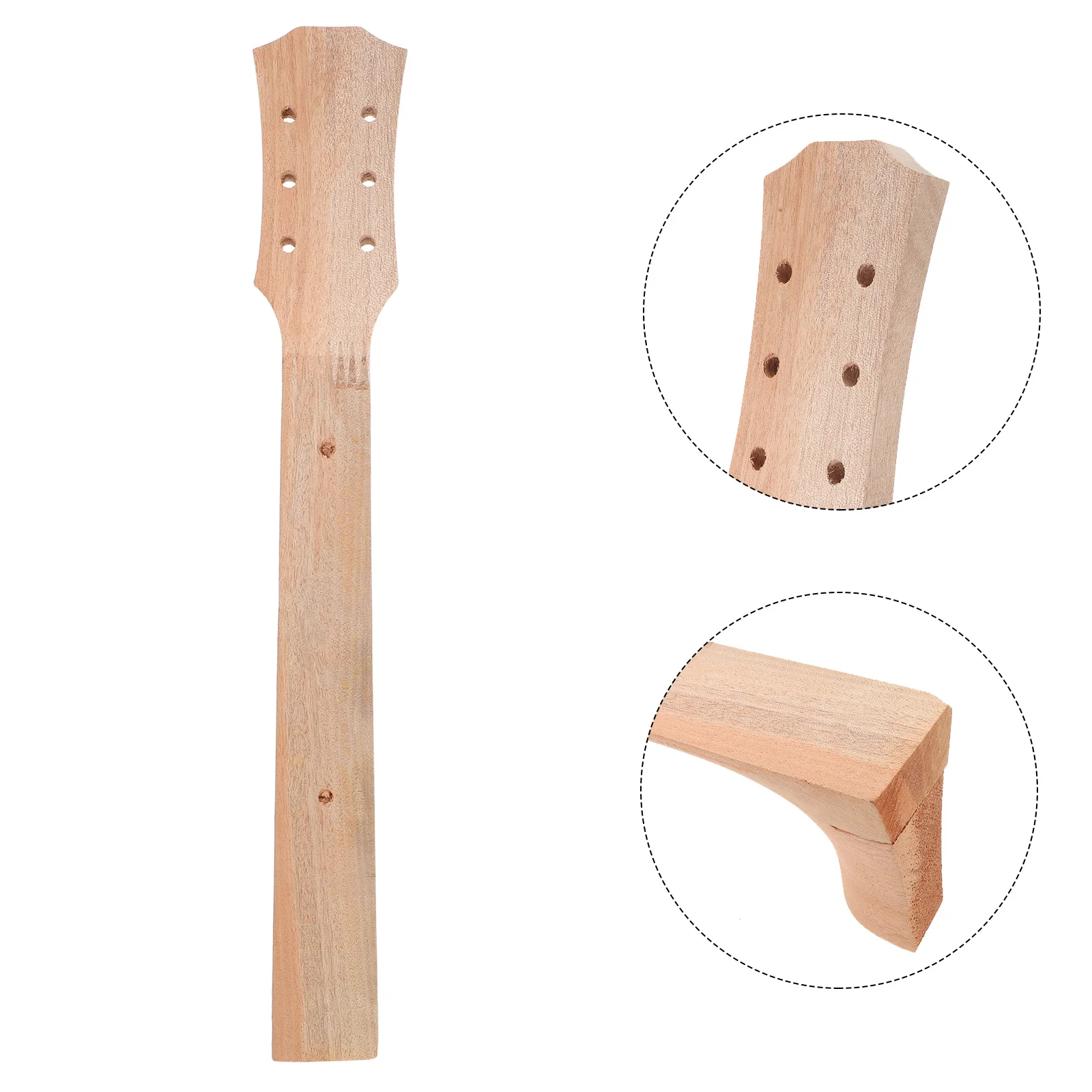 

Guitar Neck and Handle DIY Acoustic Luthier Tool Parts Electric Crafting Building Kit