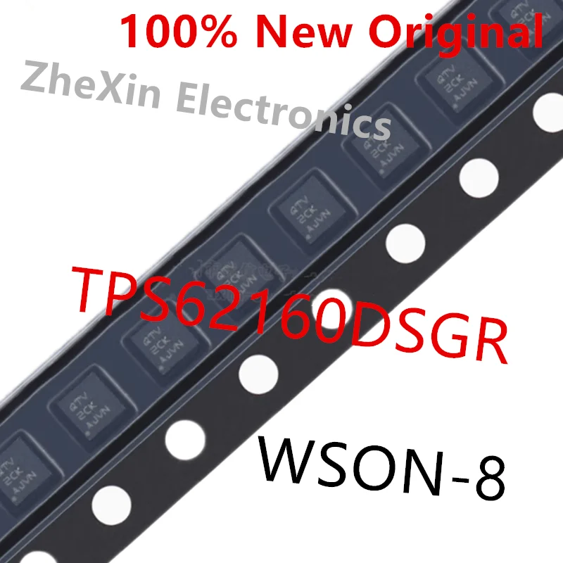 10 SZT./Lot TPS62160DSGR QTV 、TPS62161DSGR QUB 、TPS62162DSGR QUC 、TPS62163DSGR QUD Nowy układ stabilizatora napięcia TPS62160