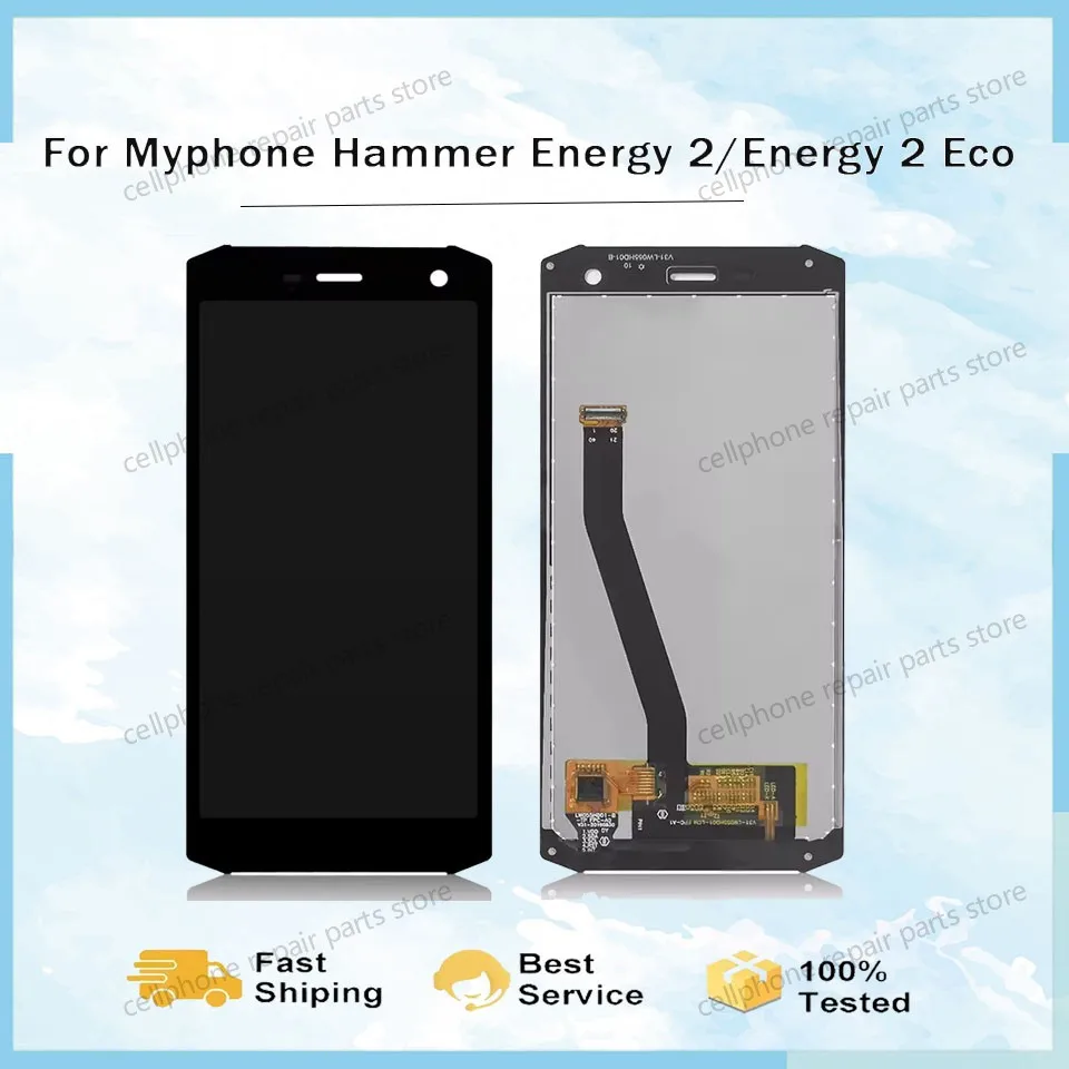 

Оригинальный ЖК-дисплей Myphone Hammer Energy 2, сменный ЖК-дисплей с дигитайзером сенсорного экрана в сборе