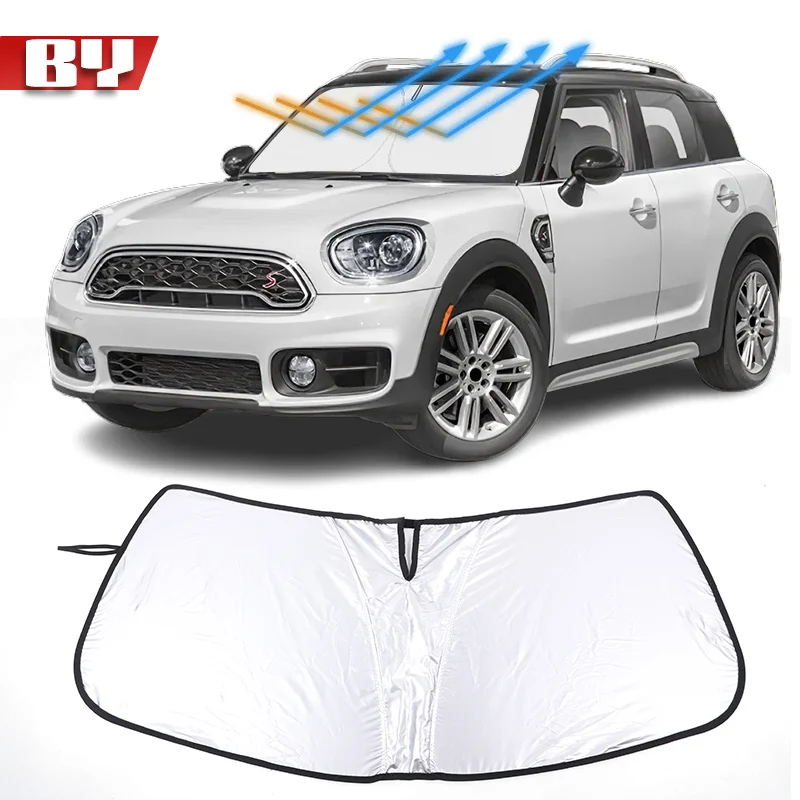 

For MINI Cooper R55 R56 R60 R61 F54 F55 F56 F57 F60 Car Front Window Sunshade Cover Sun Shade Clubman Auto UV Protection Curtain