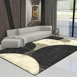 Modern Carpets for Living Room Simple Household Mat Large Area Decorative Bedroom Rugs Non Slip Children's Rug Customizable