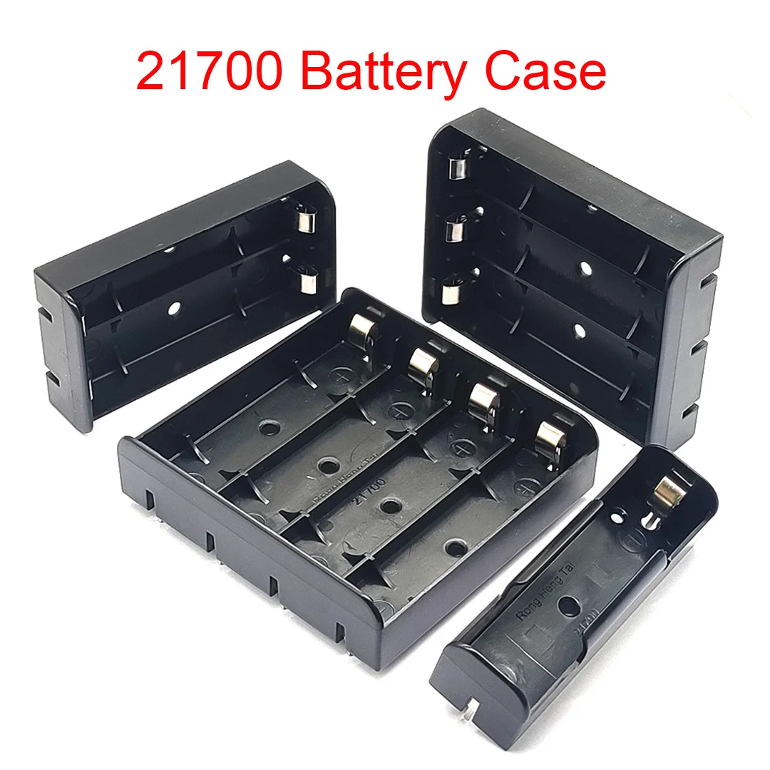 21700 Battery Holder 21700 Battery Case 21700 Storage Box 1/2/3/4 Slot Rechargeable Battery 21700 Box DIY Power Bank Cases